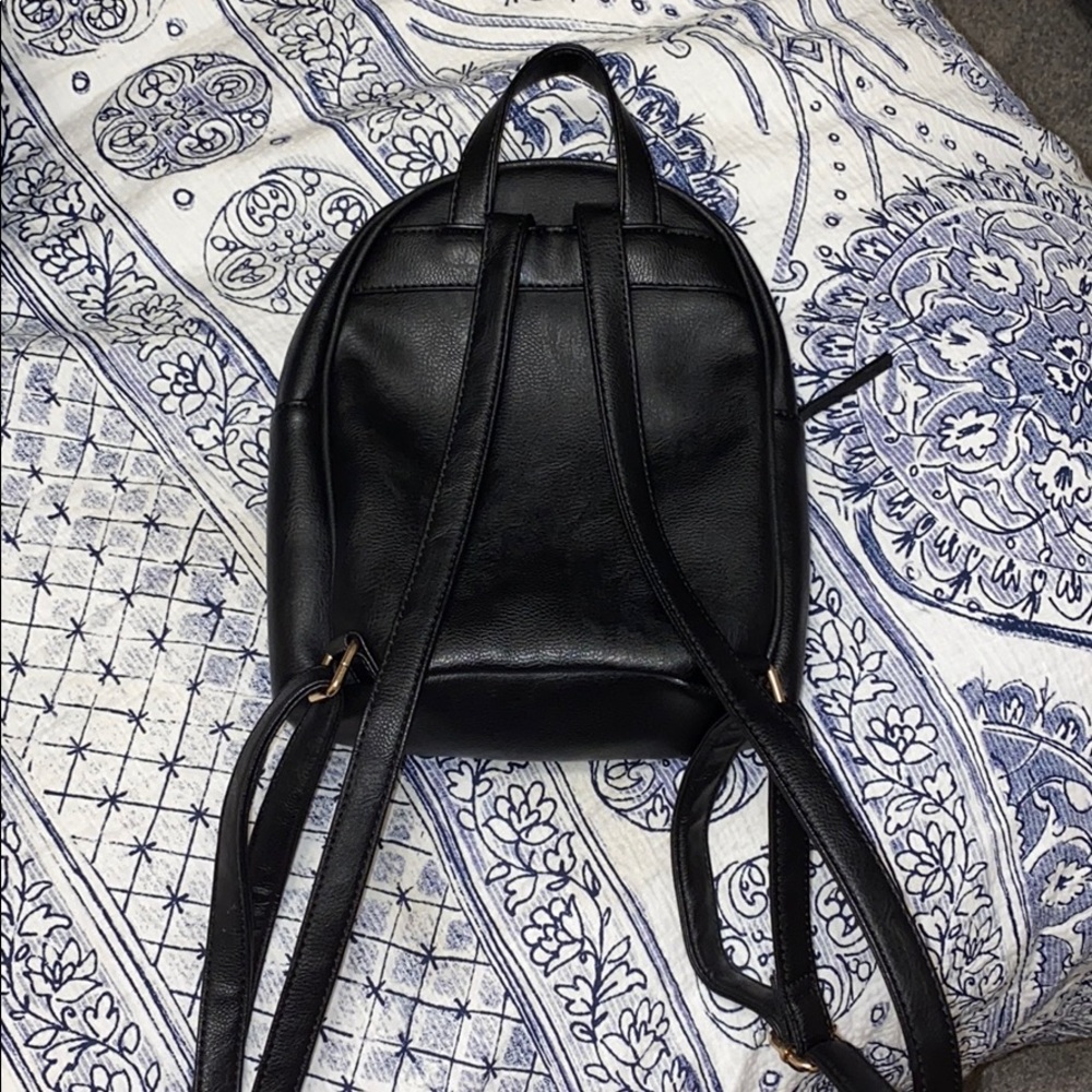 Embroidered Rose Mini Backpack - Picture 3 of 6